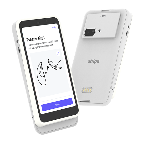 Stripe Reader S700 — Wi-Fi smart card reader with touchscreen